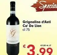 Despar Lion Spumante offerta