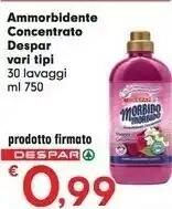 Despar Ammorbidente offerta