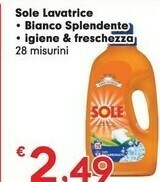 Despar Sole Detersivo lavatrice offerta