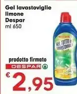 Detersivo lavastoviglie