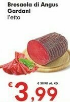 Despar Gardani Bresaola Di Angus offerta