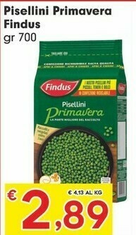 Despar Findus Pisellini Primavera offerta