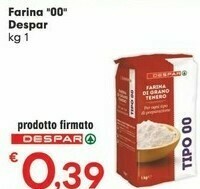 Eurospar Farina 00 offerta