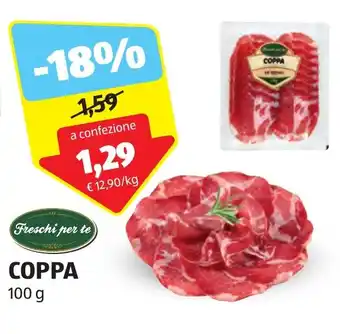 ALDI Freschi per te COPPA 100 g offerta