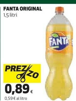 Coop Coca-Cola - Fanta Zero 1500 G(ml) offerta