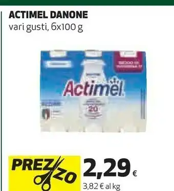 Coop Danone Danone - Actimel Bianco 600 g(ml) offerta