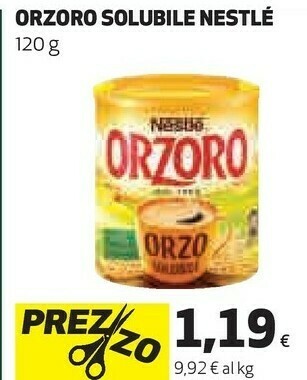 Coop Nestlè Orzoro Solubile offerta