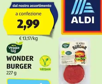 MEIN Veggie Tag WONDER BURGER 227 g