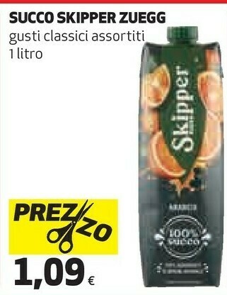 Coop Zuegg Succo Skipper offerta