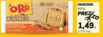 Coop Oro Cruscoro offerta