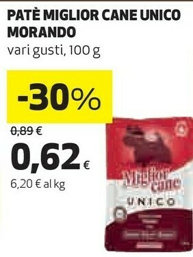 Coop Morando Cibo per cani offerta