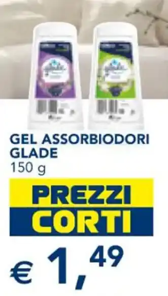 Esselunga GEL ASSORBIODORI GLADE 150 g offerta