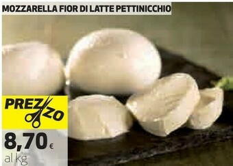 Coop Pettinicchio Mozzarella Fior Di Latte offerta