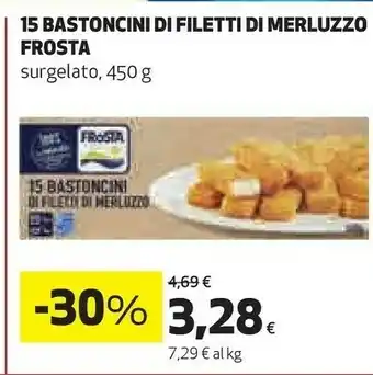 Coop Frosta Bastoncini di pesce offerta