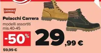 Carrefour Iper CARRERA Polacchi Carrera offerta