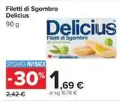 Carrefour Iper Filetti di Sgombro Delicius offerta
