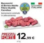 Carrefour Iper Bocconcini di Bovino Adulto Filiera Qualità Carrefour offerta