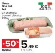 Carrefour Iper Linea Bon Roll Aia offerta