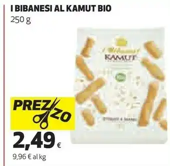 Coop I Bibanesi Al Kamut Bio 250 G offerta