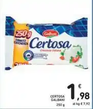 Spazio Conad CERTOSA GALBANI 250 g offerta