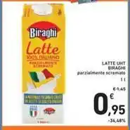 Spazio Conad LATTE UHT BIRAGHI parzialmente scremato offerta