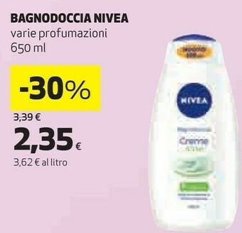 Coop Nivea Bagnoschiuma offerta
