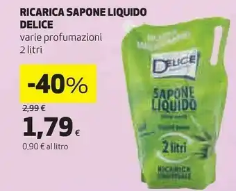 Coop Delice Sapone liquido offerta