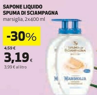 Coop Spuma di Sciampagna Sapone liquido offerta