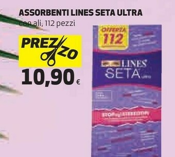 Coop Lines Assorbenti Seta Ultra offerta