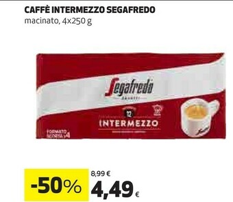 Coop Segafredo Caffe Intermezzo offerta