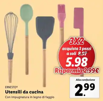 Lidl ERNESTO Utensili da cucina offerta