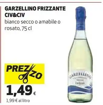 Coop Civ & civ Garzellino Frizzante offerta