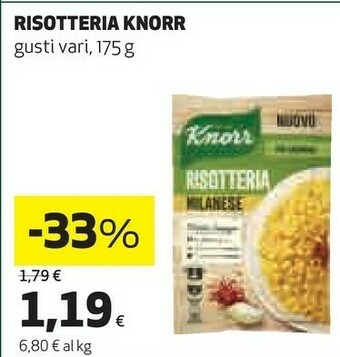 Coop Knorr Risotteria offerta