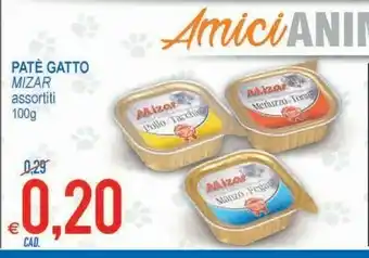 MD Discount Mizar Pate Gatto Con Manzo offerta