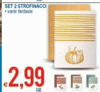 MD Discount Set 2 Strofinacci offerta
