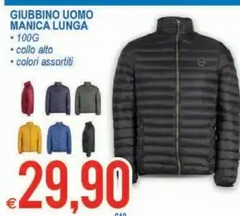 MD Discount Giubbino Uomo Manica Lunga offerta