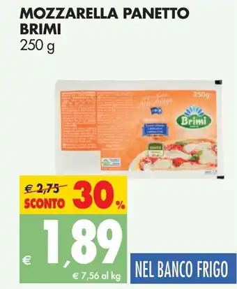 Brimi Mozzarella Panetto 250g