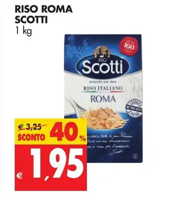Tigros Scotti Riso Roma 1kg offerta