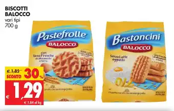 Tigros Balocco Biscotti 700g offerta