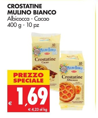 Tigros Mulino Bianco Crostatine 400g - 10pz offerta