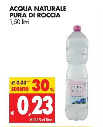 Tigros Pura di Roccia Acqua Naturale 1,50lt offerta