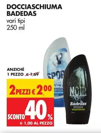 Tigros Badedas Docciaschiuma 250ml offerta