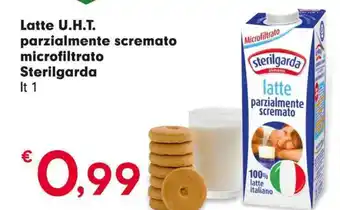 Eurospar Latte U.H.T. parzialmente scremato microfiltrato Sterilgarda It 1 offerta