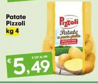 Eurospar Patate Pizzoli kg 4 offerta