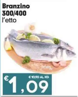 Eurospar Branzino 300/400 offerta