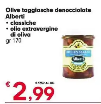 Eurospar Olive taggiasche denocciolate Alberti offerta