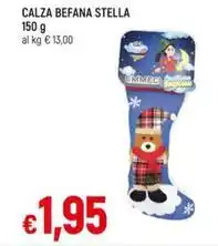 CALZA BEFANA STELLA