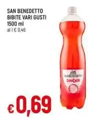 Galassia SAN BENEDETTO BIBITE VARI GUSTI offerta