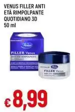 Galassia VENUS FILLER ANTI ETÀ RIMPOLPANTE QUOTIDIANO 3D 50 ml offerta