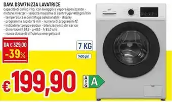 Galassia DAYA DSW71423A LAVATRICE offerta